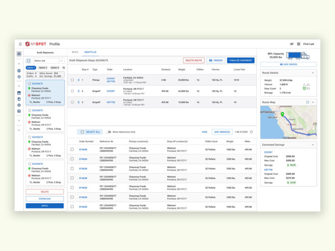 Order Optimization